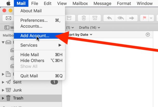 microsoft outlook for mac emails going to trash